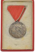 1959. Tanácsköztársasági Emlékérem ezüstözött bronz kitüntetés, eredeti mellszalaggal, tokban T:1- NMK 702.