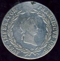 Ausztria 1826A 20Kr Ag I. Ferenc T:3 ly