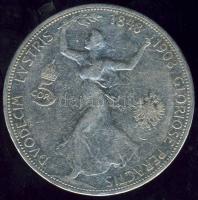 Ausztria 1908. 5Kr Ag "Jubileum" T:3+