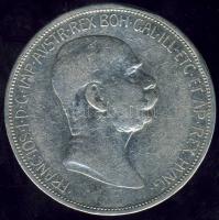 Ausztria 1908. 5Kr Ag "Jubileum" T:3+