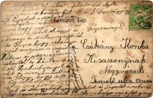 1915 Sepsikőröspatak, Kőröspatak, Valea Crisului; Római katolikus templom, Gróf Kálnoky Félix, Ludmi...