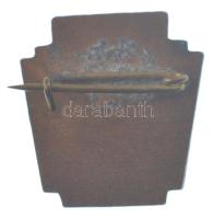 ~1960. "LMHK (Légy Munkára Harcra Kész) előkészítő megfelelő" zománcozott bronz kitűző (15...