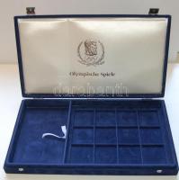 Nagyalakú éremtartó kazetta, tálca nélkül, 12 férőhellyel, 55x55mm