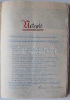 Német Birodalom / Weimari Köztársaság 1921. Nagy szükségbankjegy-gyűjtemény, 1584 klf. db korabeli albumban, tulajdonos jegyzetével és aláírásával ellátva T:I(beragasztva)
