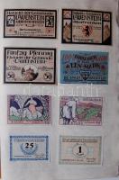 Német Birodalom / Weimari Köztársaság 1921. Nagy szükségbankjegy-gyűjtemény, 1584 klf. db korabeli a...