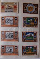 Német Birodalom / Weimari Köztársaság 1921. Nagy szükségbankjegy-gyűjtemény, 1584 klf. db korabeli a...