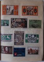 Német Birodalom / Weimari Köztársaság 1921. Nagy szükségbankjegy-gyűjtemény, 1584 klf. db korabeli a...