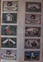 Német Birodalom / Weimari Köztársaság 1921. Nagy szükségbankjegy-gyűjtemény, 1584 klf. db korabeli a...