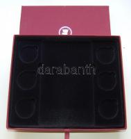 Éremtartó kazetta, 6 férőhellyel, 43mm átmérőjű érmékhez