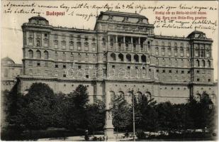 1911 Budapest I. Királyi vár az Attila körútról nézve