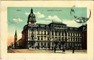 1911 Arad, Arad-Csanádi Egyesült Vasutak palotája / railway companys palace (EB)