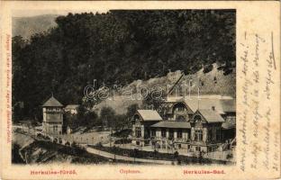 1906 Herkulesfürdő, Herkulesbad, Baile Herculane; Dalszínház. Fenyves Oszkár kiadása / Orfeum / Orpheum (fl)