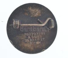 Nagy Britannia / Anglia DN "Leeds United AFC" zománcozott fém jelvény "Fattorini &...