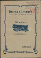 1903 Scheinig & Hofmann Schienenschuh, osztrák vasúti síneket gyártó vállalat ismertető kiadványa, német nyelvű, 10 p.