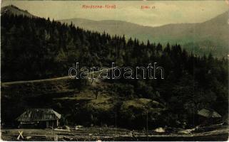 1911 Kovászna-fürdő, Baile Covasna; Erdei út / forest road (Rb)