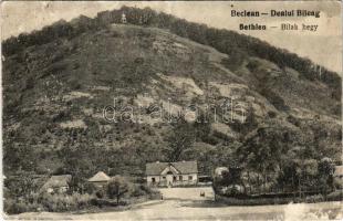 Bethlen, Beclean; A Bilak-hegy a Szamos mellett, Port-Arthur villa. Kajári István kiadása / mountain next to the Somes river, villa (r)