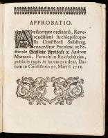 Mattarius, Andreas: Geistliche Apothecke für die krancke und mit Sünden behasstete Seelen.Nürnberg, ...