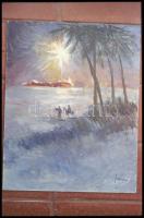 Festmények, tájképek negatívokon, össz. 30 kocka