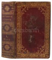 Breviarium Romanum. Viennae, 1825. Ex typ. Mechitaristica. 3 könyomatos táblával Aranyozott egészbőr...