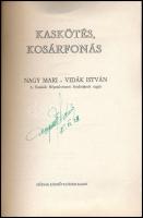 Nagy Mari - Vidák István: Kaskötés, kosárfonás. Mesterségek. Bp., (1984), Múzsák, 79 p. Fekete-fehér...