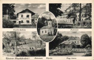 Püspökfürdő with hotel and restaurant