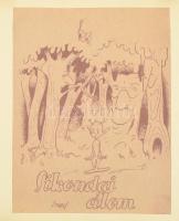 1949. Egyedi emlékkönyv. "Nagyrabecsülésünk jeléül a Déldunántúliak" "A sikondai gárd...