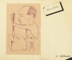 1949. Egyedi emlékkönyv. "Nagyrabecsülésünk jeléül a Déldunántúliak" "A sikondai gárd...