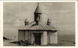 1943 Kézdiszentlélek, Szentlélek, Sanzieni; Perkő kápolna. Lénárd fényképész kiadása / Capela Sfantul Stefan / chapel (EK)