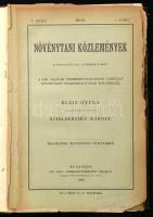 Növénytani közlemények. A Kir. Magyar Természettudományi Társulat Növénytani Szakosztályának folyóir...