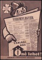 1959 LOTTÓ tárgynyeremény sorsolás, képes reklámprospektus, 8 p.