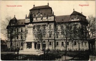 1909 Nagyvárad, Oradea; Törvényszéki palota. Singe és Lindenbaum kiadása / court (EK)