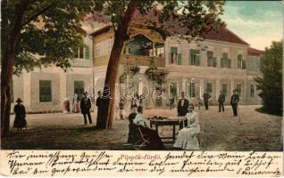 1905 Püspökfürdő, Szentlászlófürdő, Baile 1 Mai (Nagyvárad, Oradea); fürdő. Friedmann József kiadása / spa, bath (EK)