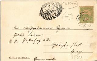 1905 Püspökfürdő, Szentlászlófürdő, Baile 1 Mai (Nagyvárad, Oradea); fürdő. Friedmann József kiadása...