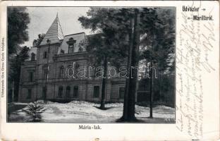 1904 Marilla, Marillavölgy, Marila; Mária lak. Gross Gyula kiadása / spa, villa (EB)