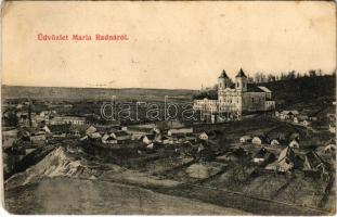 1907 Máriaradna, Mária-Radna, Radna (Lippa, Lipova); templom / general view, church (b)
