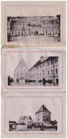 Kolozsvár, Cluj; nem képeslapos leporello 10 lappal / non-postcard leporello with 10 cards (r)