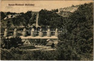 1923 Boksánbánya, Németbogsán, Deutsch-Bogsan, Bocsa Montana; Kolcán (Kolczán) mészkőbánya és mészégető telep / limestone quarry, lime burning plant (EK)