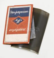 6 db II. világháborús katonai negatív: repülős tiszt, díszszemle (bevonulás?), stb., 6x6 cm és 12x9 ...