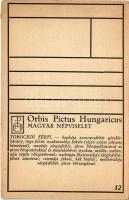 Torockó, Rimetea; férfi. Erdélyi folklór művészlap / Transylvanian folklore art postcard. Orbis Pict...