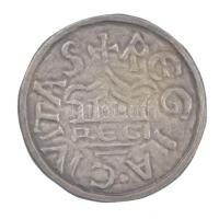 DN "Lancea Regis" Szent István ezüstdénárjának jelzetlen Ag utánverete T:1