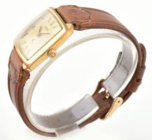 Jager mechanikus, férfi karóra, dupla rugós sz3erkezettel, működik, szép állapotban, d: 34 mm