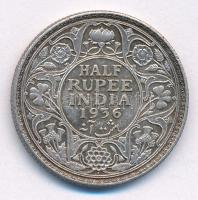 Brit-India 1936B 1/2R Ag "V. György" T:2
British India 1936B 1/2 Rupee Ag "George V&...