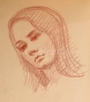 Bertalan Rózsa (1900-1987): 4 db vázlatfüzet rajzokkal, különböző helyszínekről: Balaton (Tihany, Ba...