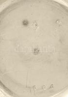 Ezüst (Ag) tokos zsebóra, mechanikus szerkezettel, kulccsal, kissé kopott számlap, működik, jelzett,...