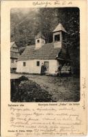 1906 Szelistye, Salistea Sibiului, Saliste; Bisericuta fontanei "Foltea" / Foltea remeteségi ortodox fatemplom / The wooden orthodox church from Hermitage Foltea (EB)