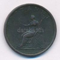 Nagy-Britannia 1806. 1/2p Cu "III. György" (9,06g) T:2- ph. 
Great Britain 1806. 1/2 Penn...