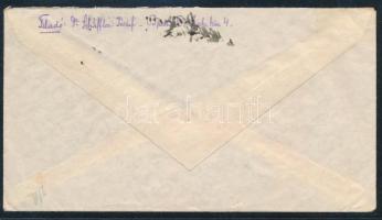 1946 (19. díjszabás) Levél készpénzes bérmentesítéssel Svájcba