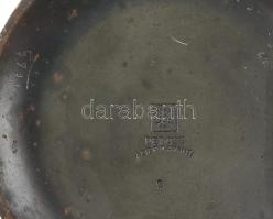 Regulateur katonai zsebóra, mechanikus szerkezettel, szép korának megfelelő állapot, működik d: 55 m...