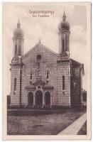 1916 Sepsiszentgyörgy, Sfantu Gheorghe; Izraelita templom, zsinagóga. Benkő Mór kiadása / synagogue (EK)