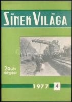 1967-1977 Sínek világa folyóirat 2 száma. Megjelent 1700 és 1750 példányban